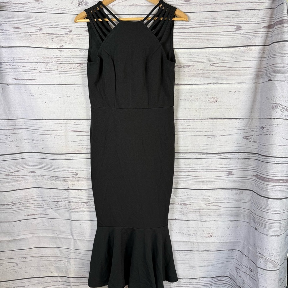 Elegant Black Sleeveless Women’s Dress Size S